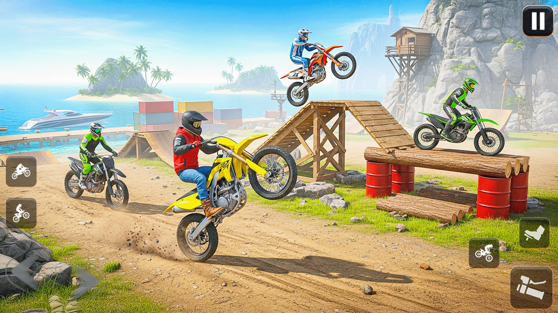 Real GT Motor Dirt Bike Mud Stunt Racing Game - Extreme Motorcycle ...