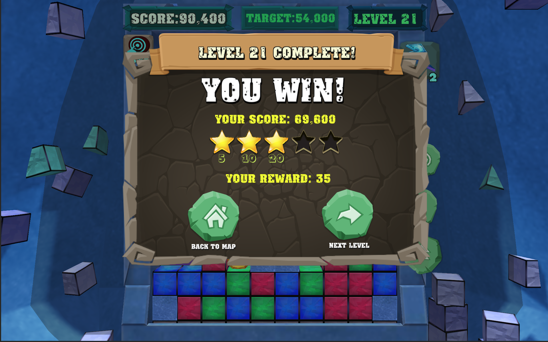 BreakFree - puzzle game with color matching blocks - App on Amazon Appstore