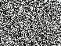 Vista 19 de Anillos de salto de aluminio brillante de 1 libra 14G 1/2" ID (más de 1150 anillos)