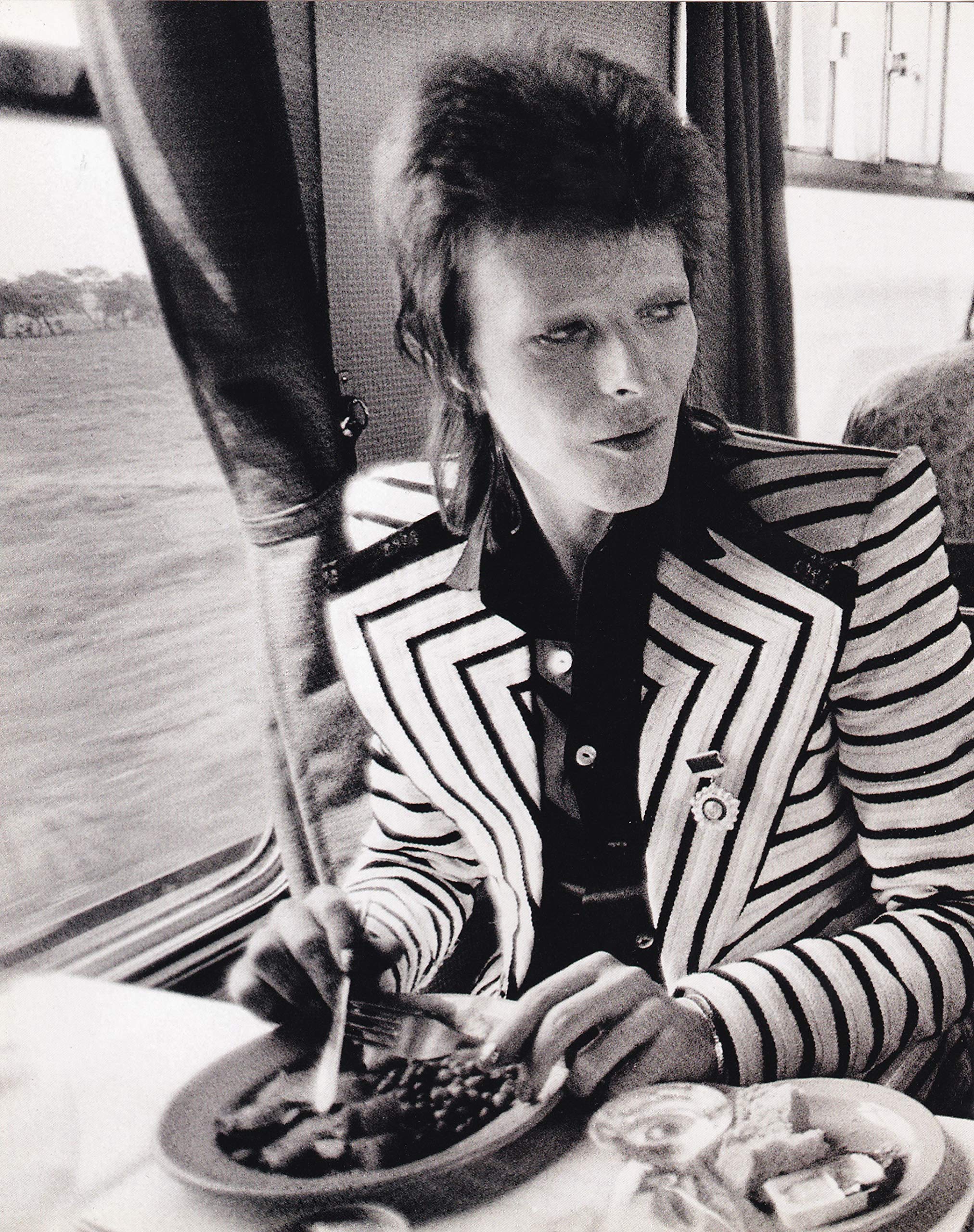 K1 David Bowie On British Rail, 1973 - Miniature Poster/Book Clipping