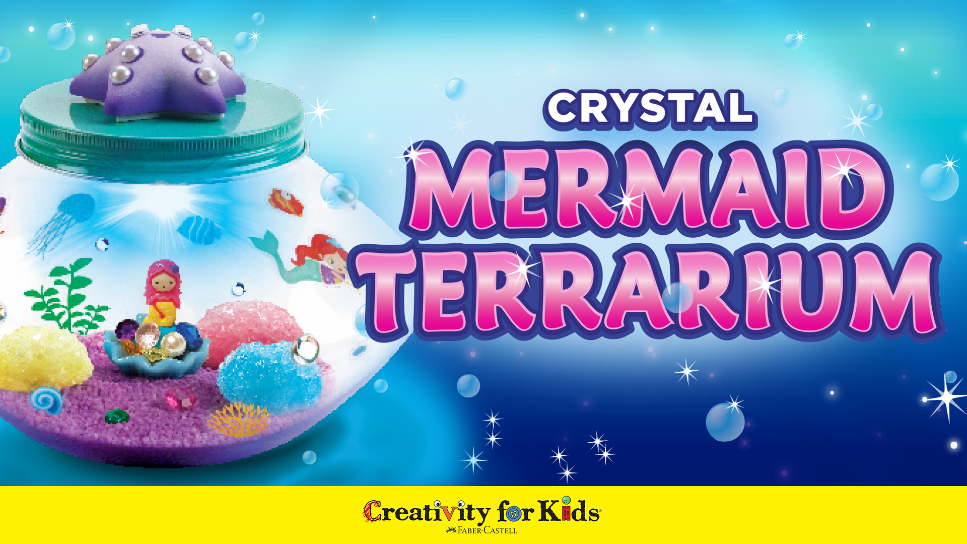 Amazon.com: Creativity for Kids Crystal Mermaid Terrarium Kit