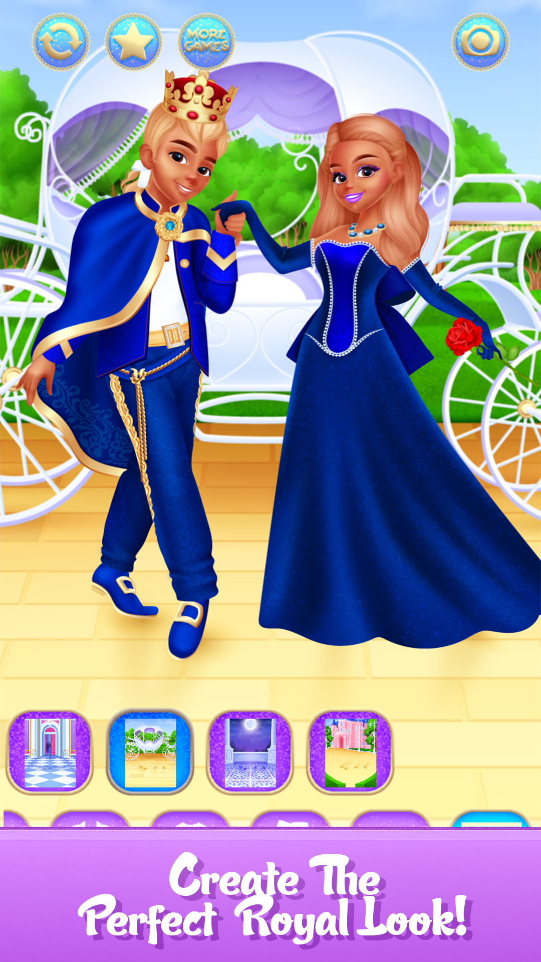 Dress-Up Cinderella Princess: Charming Prince Fashion Makeover - Kids Games  2025 - App on Amazon Appstore