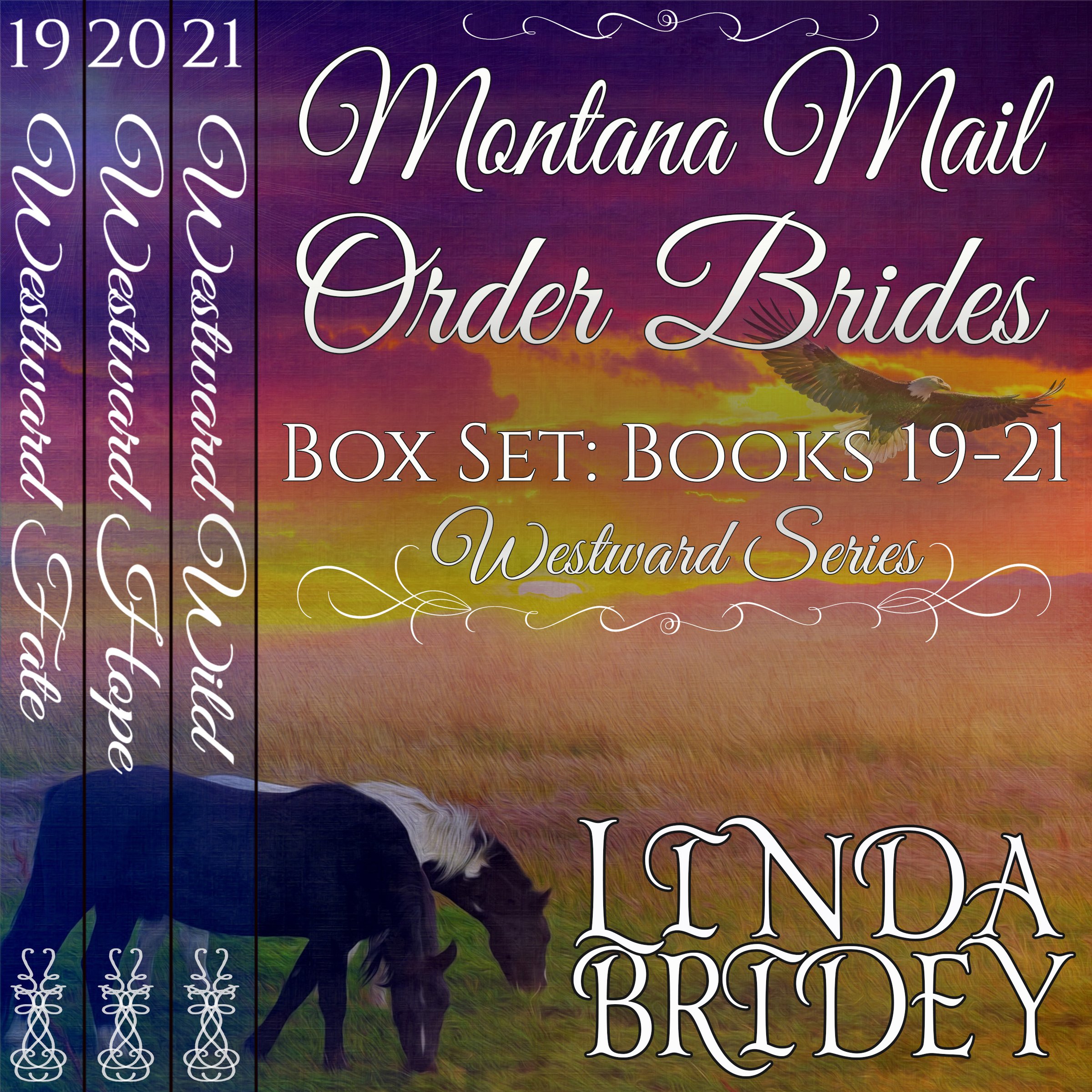 Cover art for Montana Mail Order Bride Box Set, Books 19-21