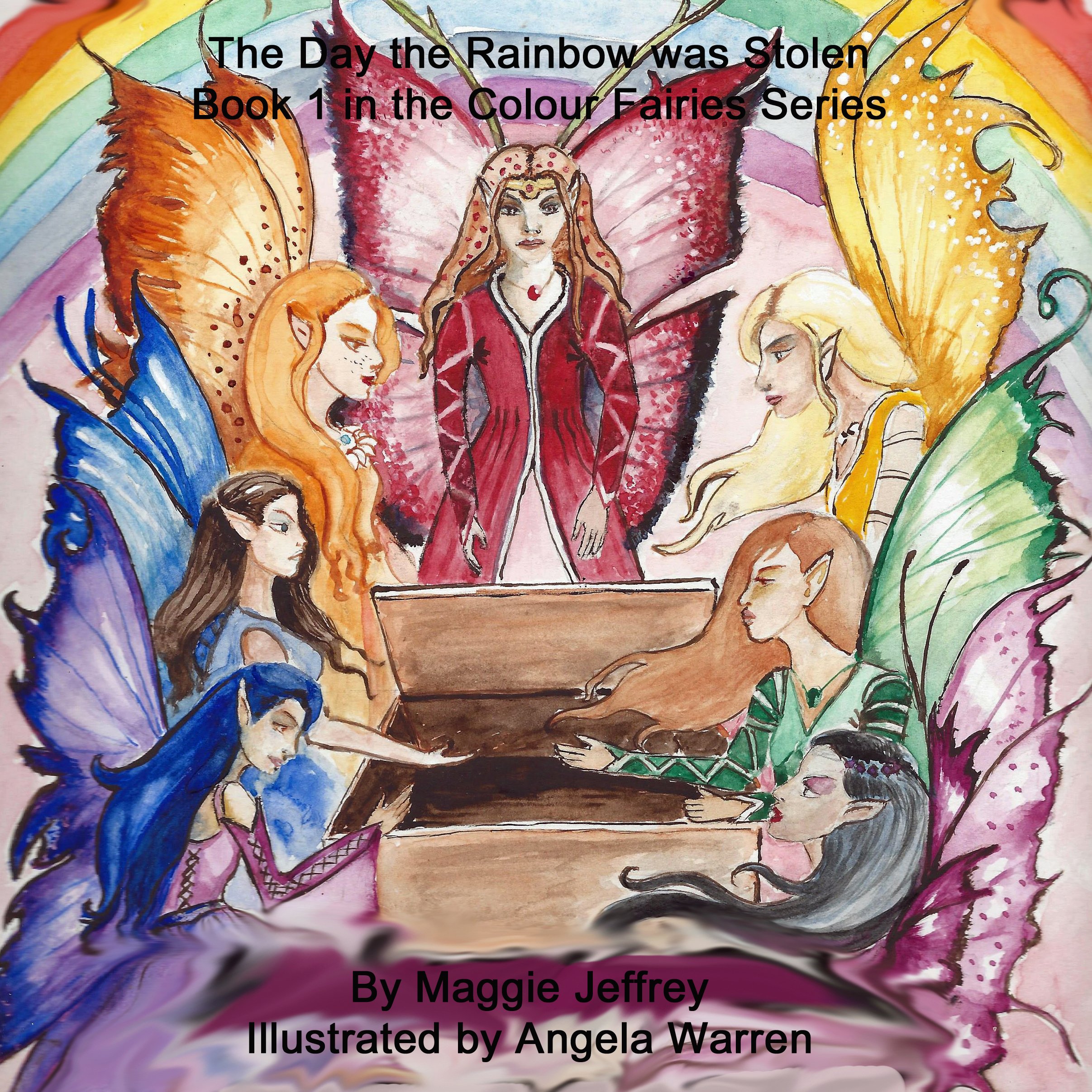 Cover art for The Day the Rainbow Was Stolen