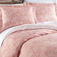 Vista 3 de Southshore Fine Linens - Juego de funda de edredón de microfibra estampada