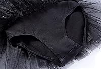 Vista 7 de MdnMd Trajes de bailarina para niñas pequeñas, tutú de ballet con leotardo y falda de bailarina