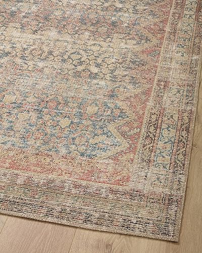 Miniatura 11 de Loloi Angela Rose x Loloi Aubrey Collection AUB-03 - Alfombra decorativa de 3 pies 9 pulgadas x 5 pies 6 pulgadas, océanoespecias