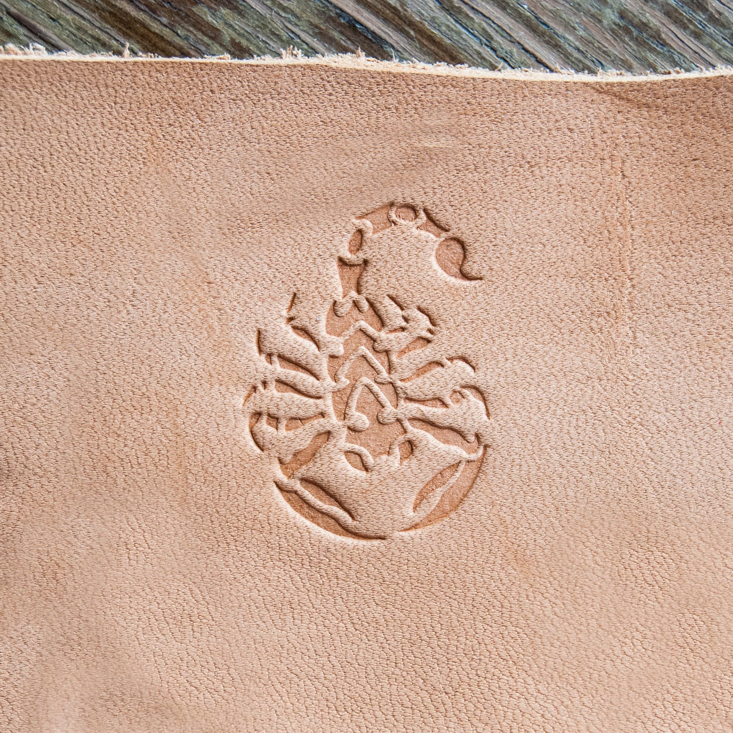 Leather Stamp Scorpion - Delrin Material