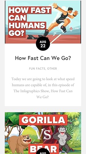 The Infographics Show : amazing videos & articles that blow your mind