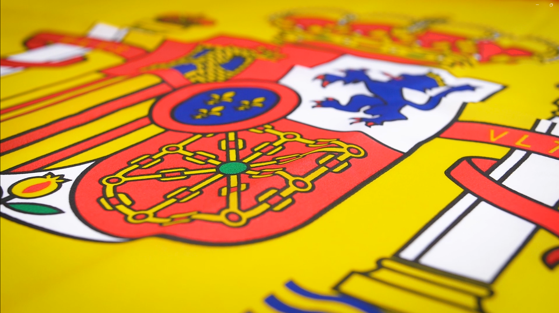 Drapeau d'Espagne de 90 x 150 cm par 5,80