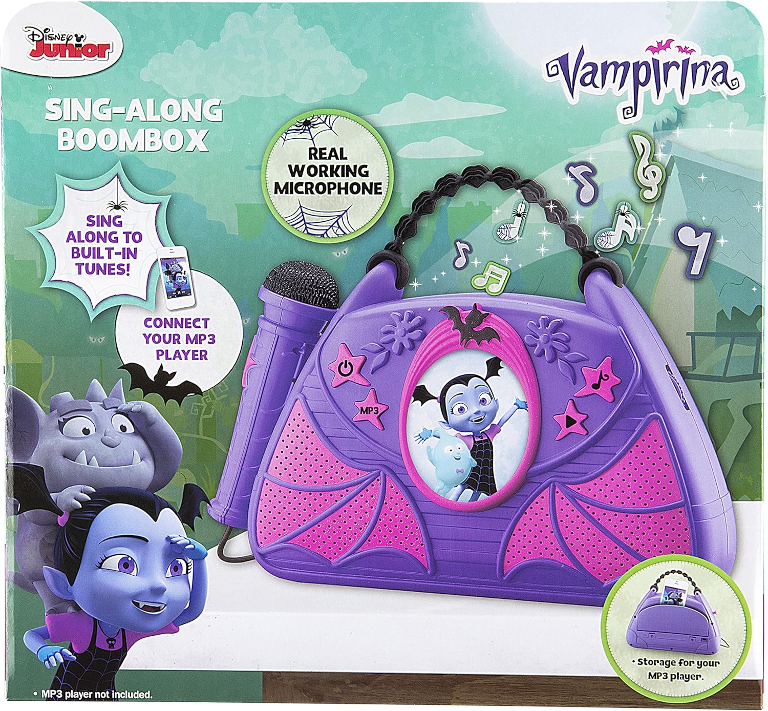 🔥 KIDSDESIGN VAMPARINA Sing Along Boombox VP115EMV8