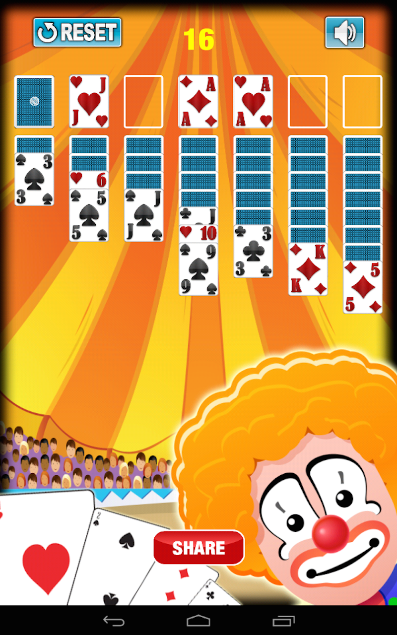 Clown Circus Solitaire HD Free - App on Amazon Appstore
