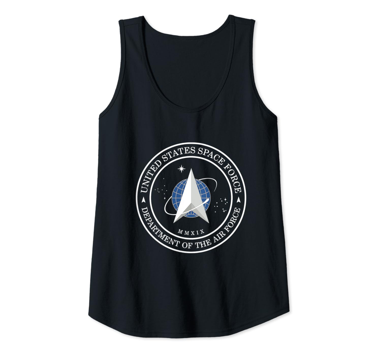 Amazon Com Space Force New United States Logo Ussf Tank Top Clothing