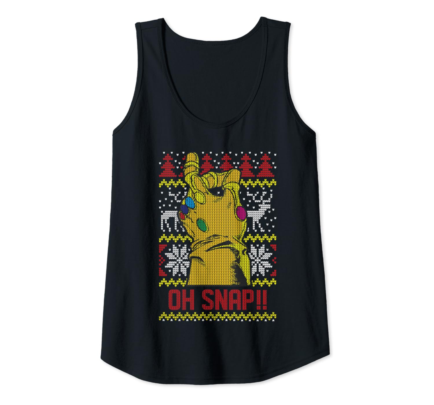 thanos ugly christmas sweater