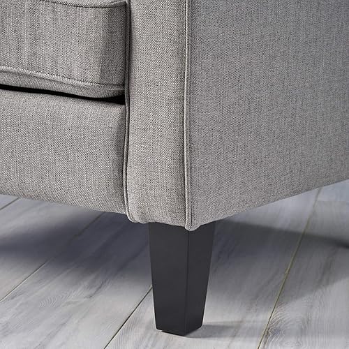 Miniatura 5 de Christopher Knight Home Elizabeth - Silla de club de tela contemporánea, azul marino, dorado