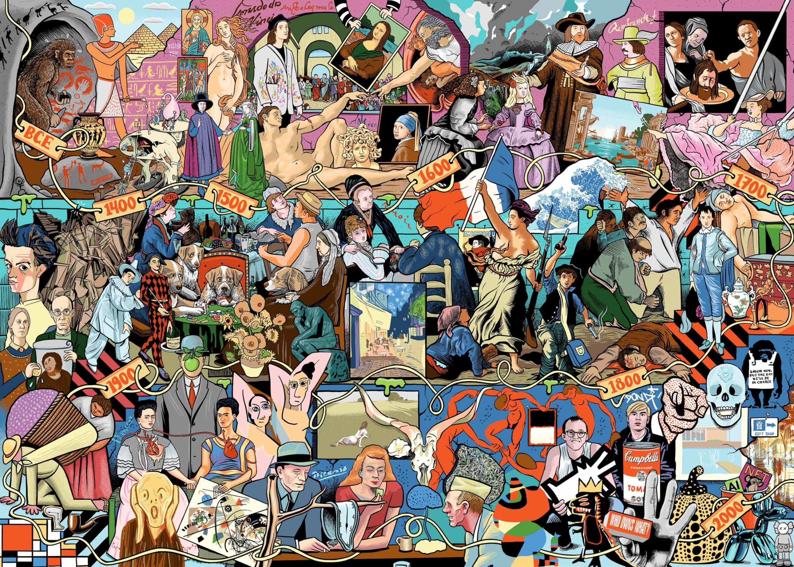 Pieces of Art: A 1000 Piece Art History Puzzle - Image 3