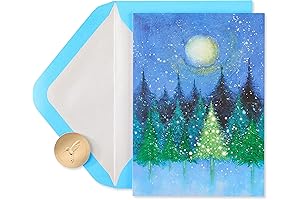 Papyrus Boxed Christmas Cards with Envelopes: Best of the Season Holiday Tree (14 Cards)