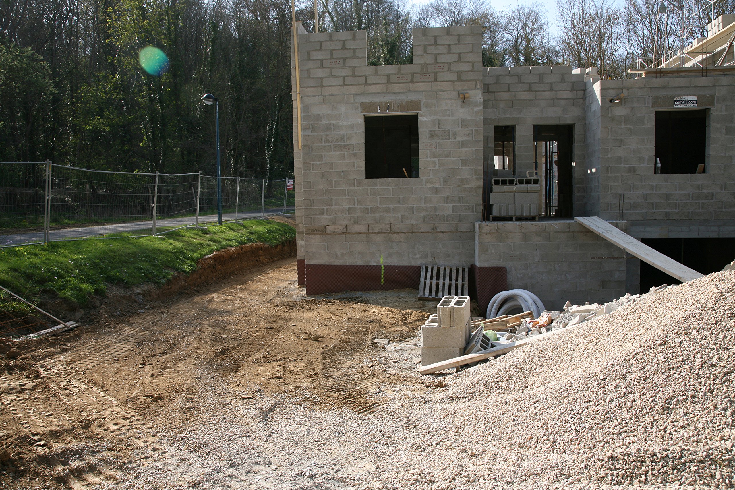 Hoja de protección para paredes enterrées – Sika protección Fundación – Rollo de 30 m x 1,5 m