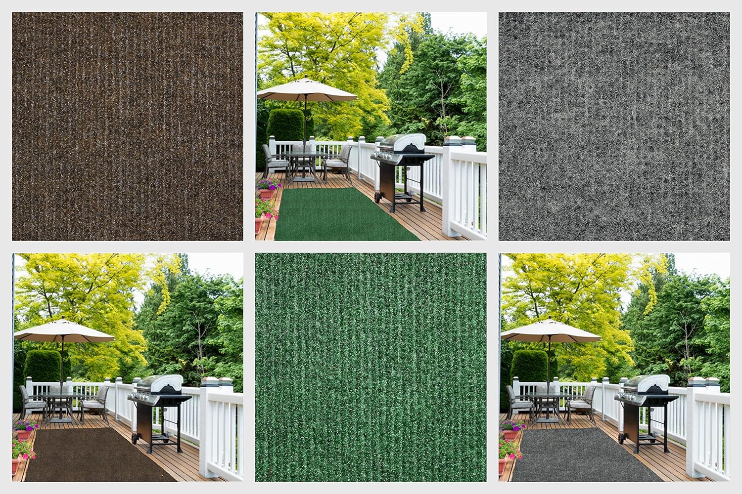 Indoor Outdoor Carpet Runners. Perfect for Patios, Decks