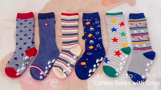 Ultrafun 4 Pairs Soccer Socks Knee High Grip Socks Soccer Non Slip Football Baseball Softball Multi Sport Socks For Men Women Multicolor-604683