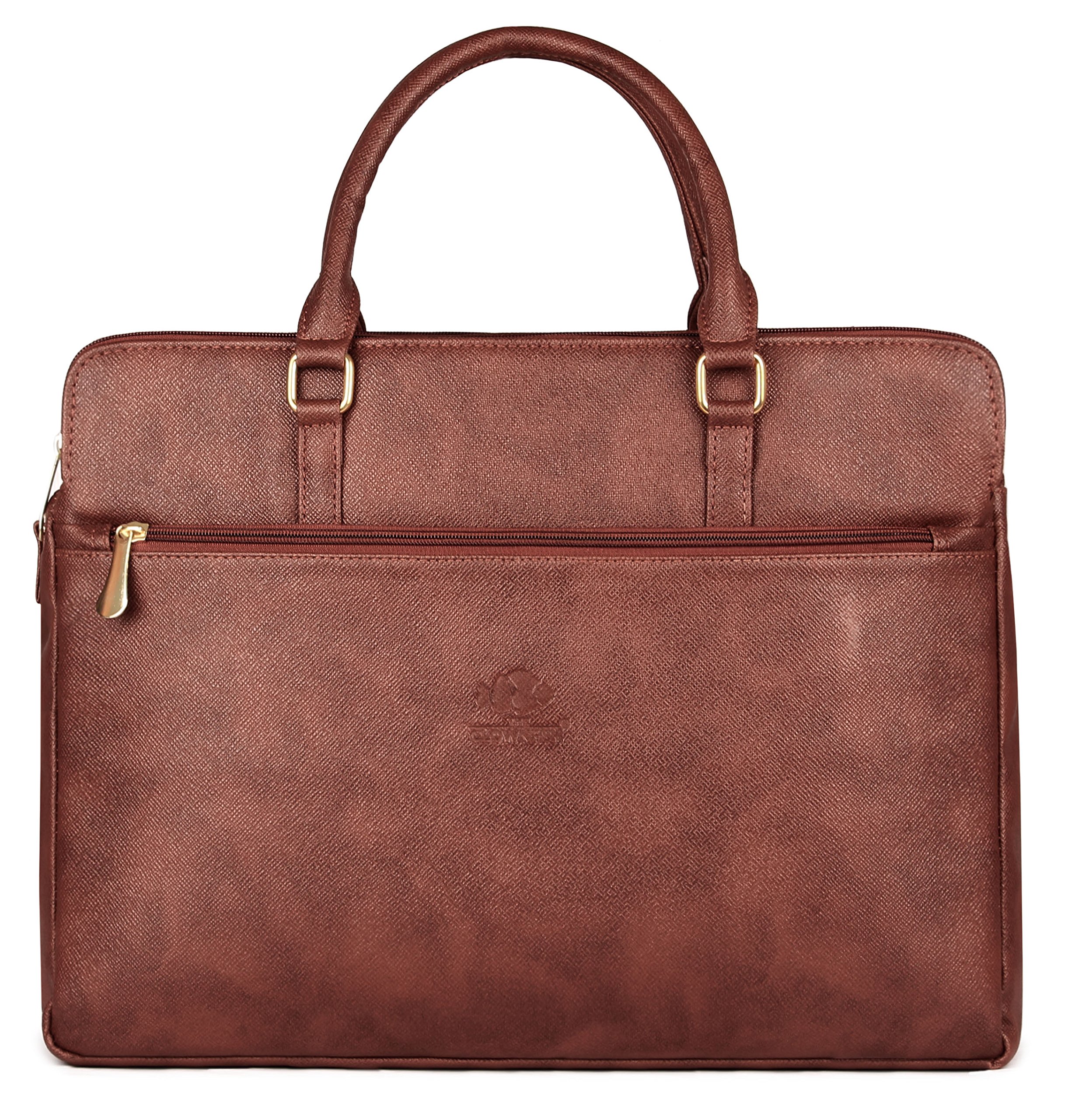faux leather laptop bag womens