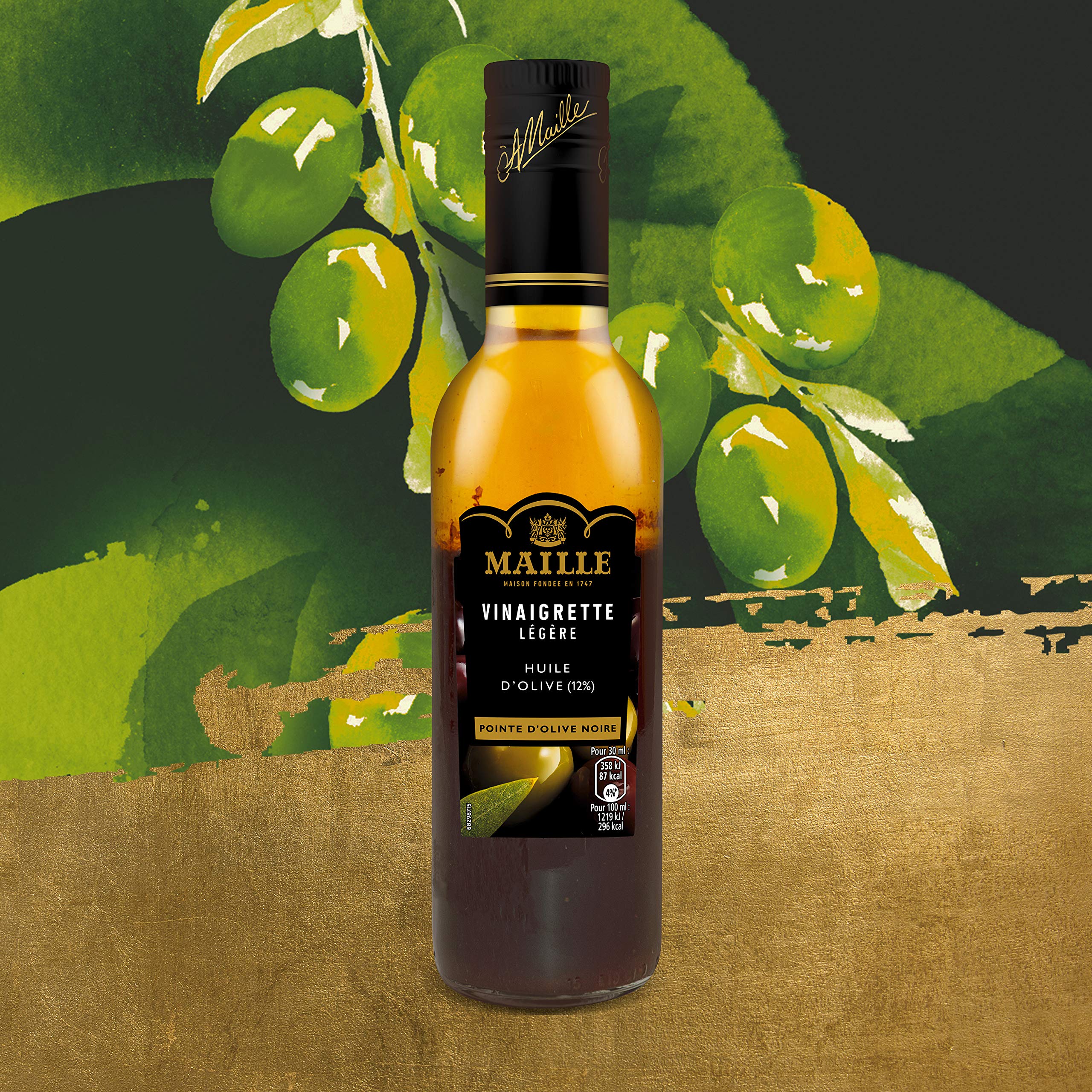 Maille Vinaigrette Légère Huile d'Olive(12%), 36cl