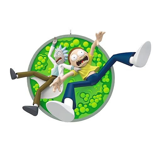 Hallmark Keepsake Christmas Ornament 2024, Rick and Morty "The Vat of Acid", Cartoon Gifts - The Vat of Acid