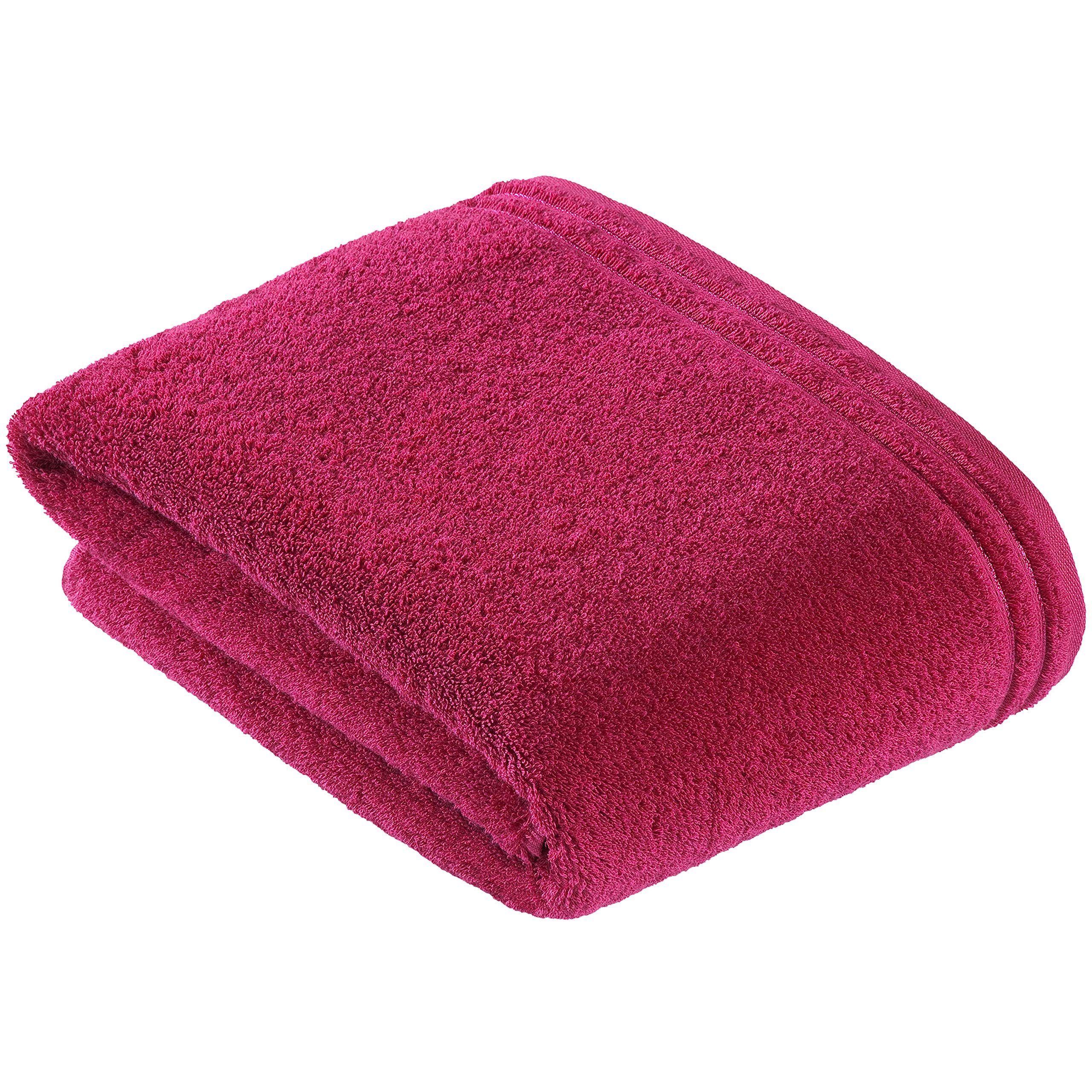 Vossen Calypso Feeling Badetuch 100 x 150 cm Cranberry