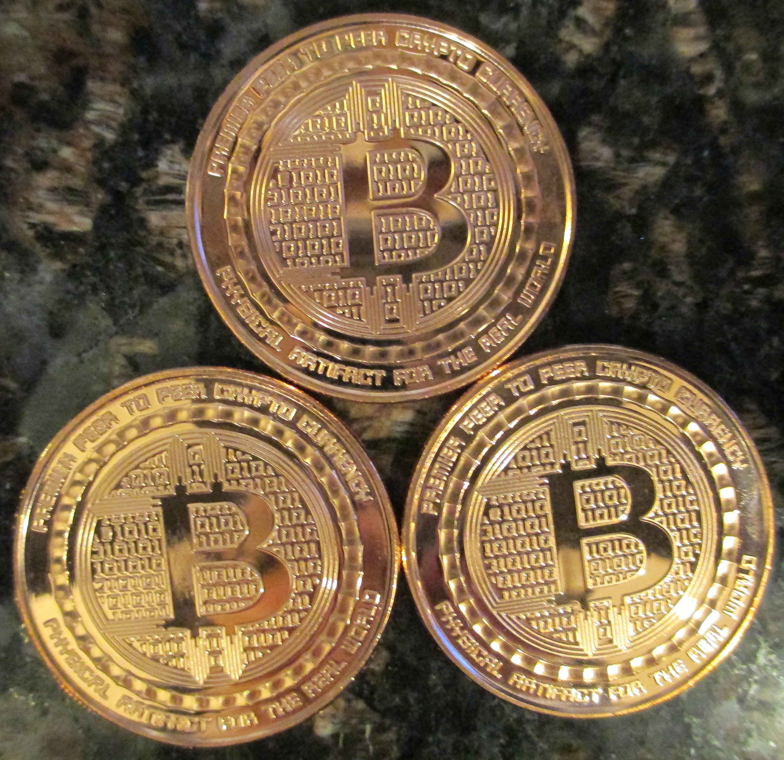 Amazon.com: 1 OZ COPPER COINS BITCOIN ROUND 