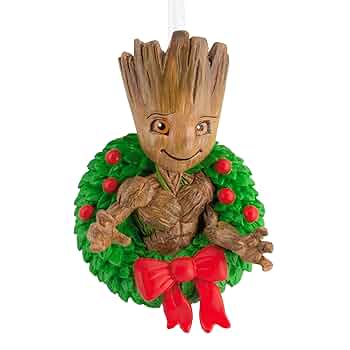 Hallmark Marvel Guardians of The Galaxy Groot Christmas Ornament
