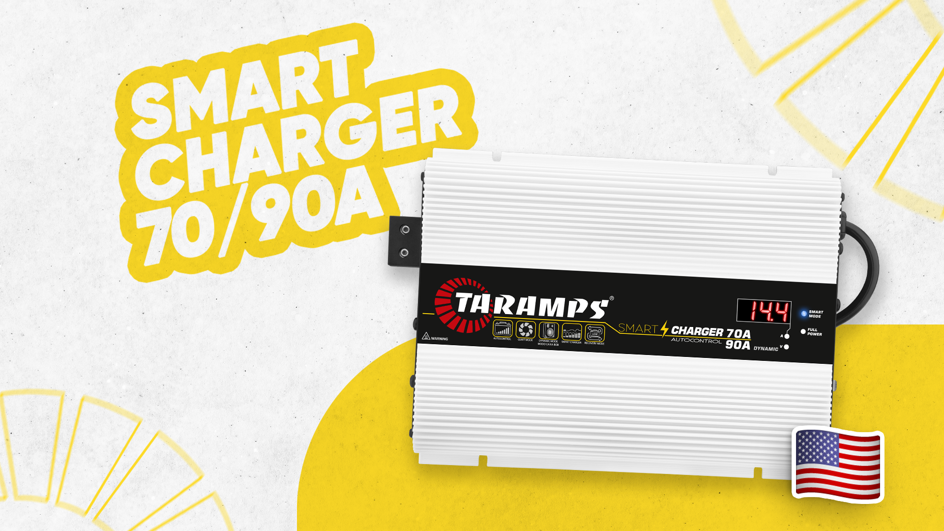 Amazon.com: Taramps Smart Charger 70/90A Battery Charger 90A