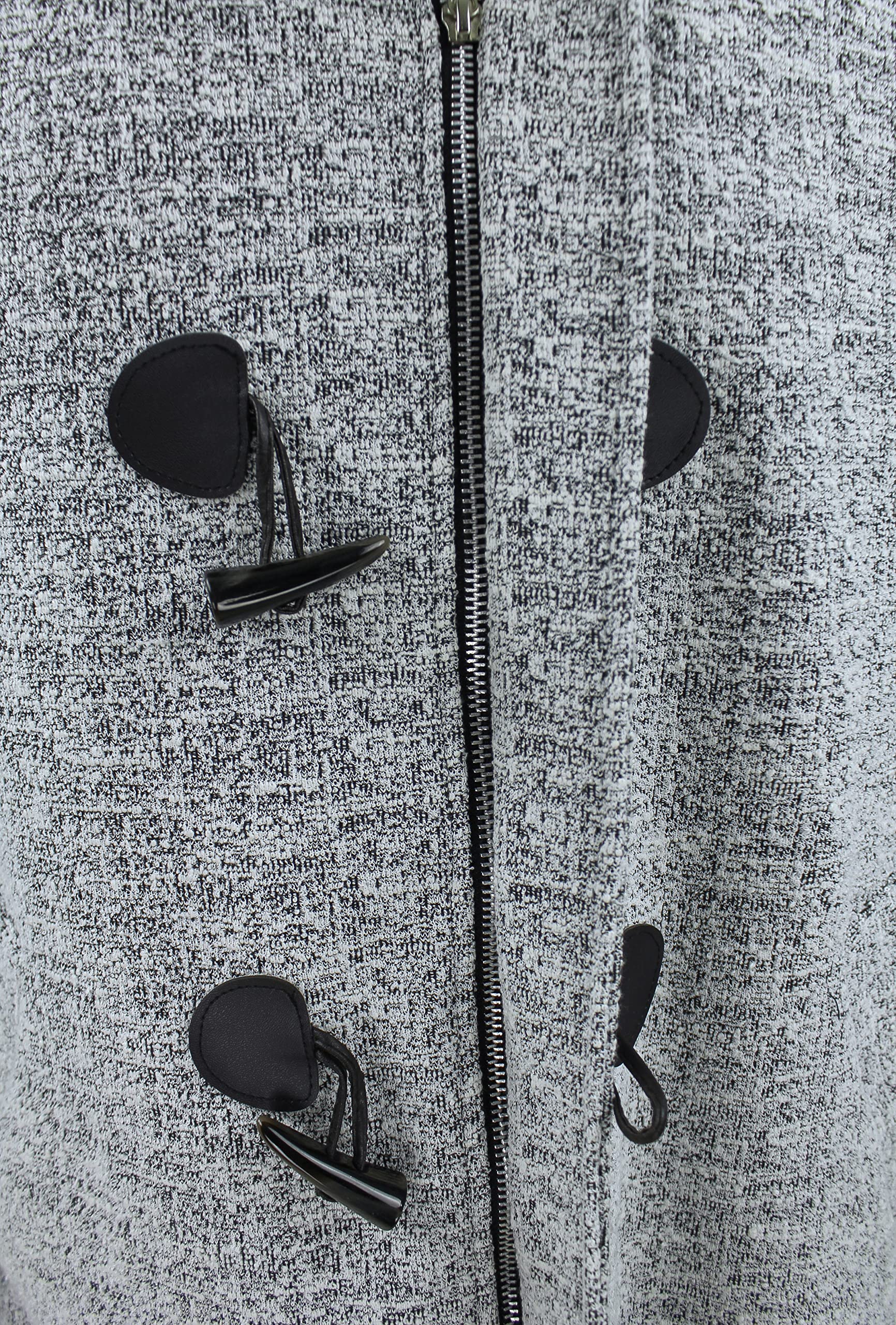 Evoga Giacca Montgomery uomo sartoriale Made in Italy elegante casual con cappuccio