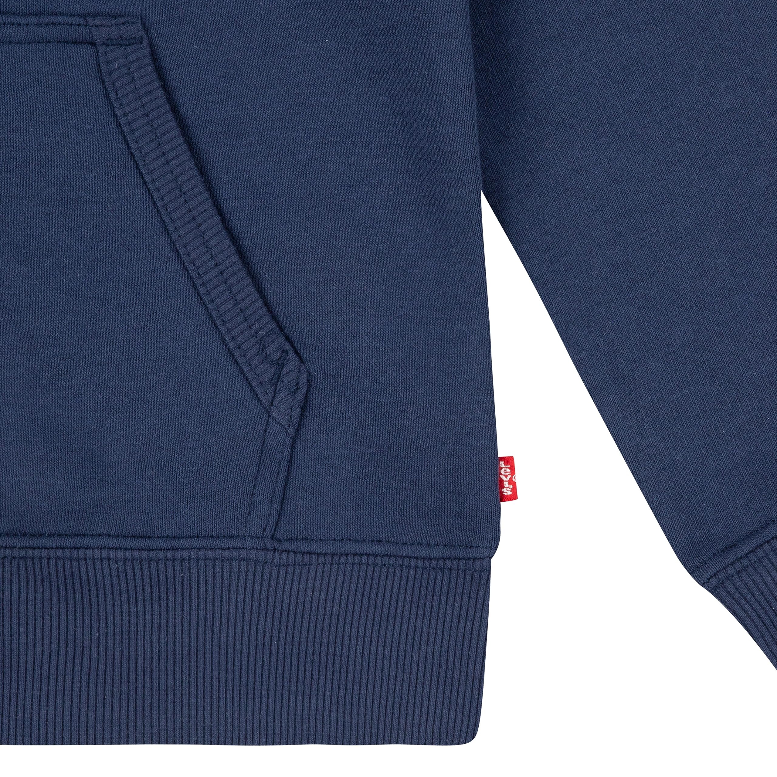 Levi's LVN Boxtab Full Zip Hoodie Felpe con Cappuccio Bambini e Ragazzi