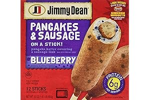 Jimmy Dean Blueberry Pancakes And Sausage On A Stick Frozen Breakfast