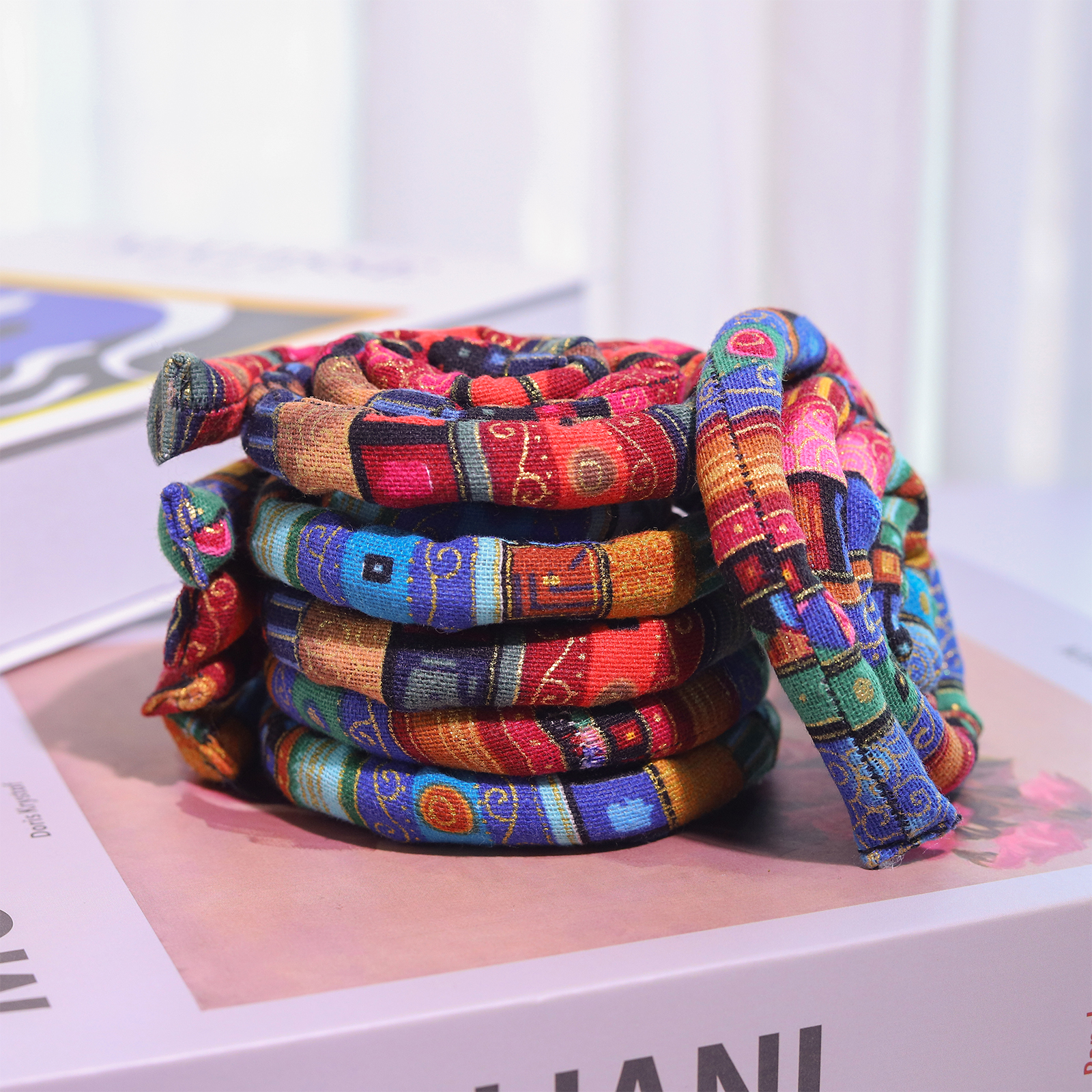 Amazon.com: Spiral Lock Hair Tie Dreadlock Accessories  display picture 3