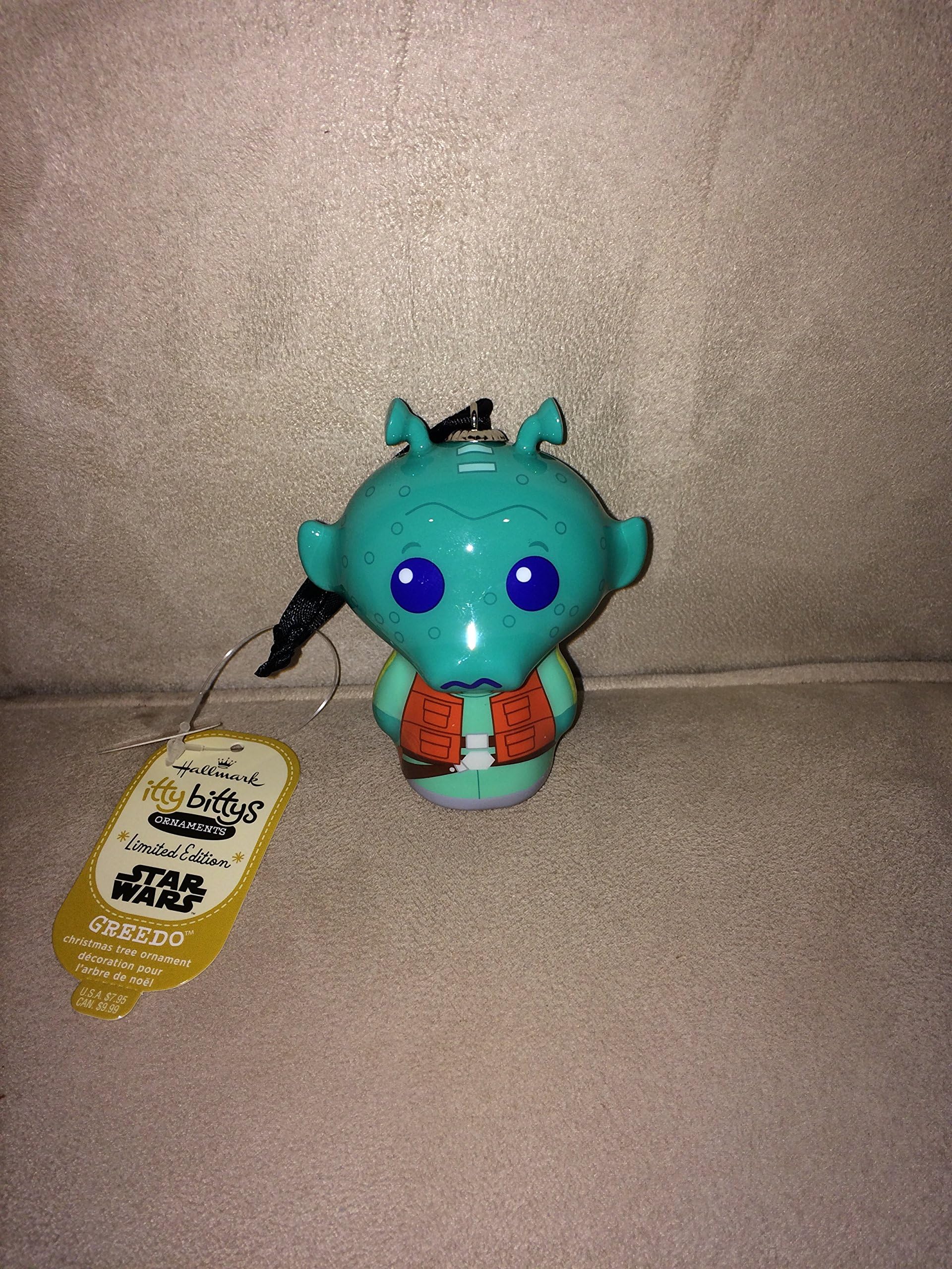 itty bittys Star Wars Greedo Hallmark Ornament Movies & TV