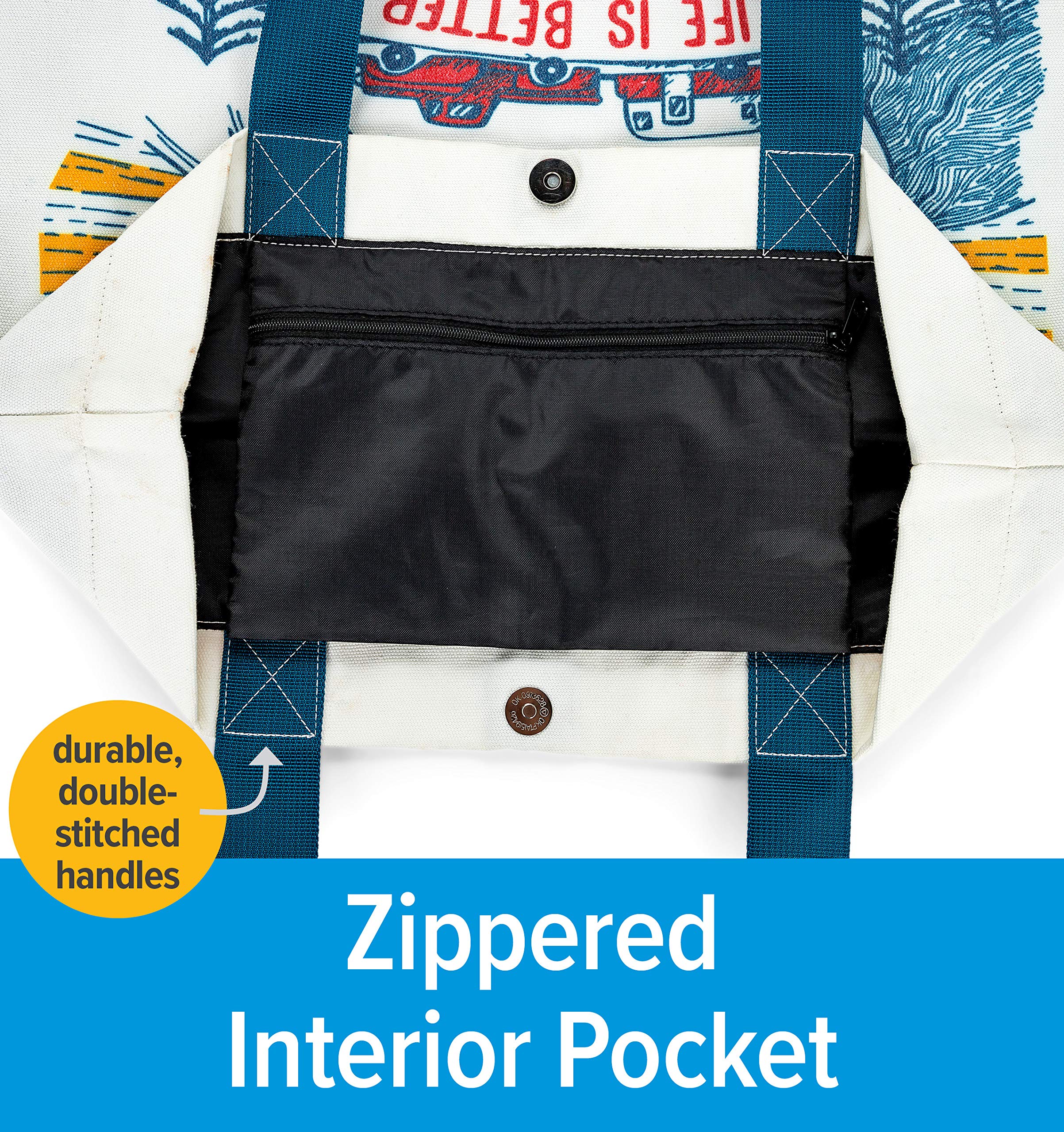 Camco Bolsa De Lona Life Is Better At The Campsite Multicolor Life