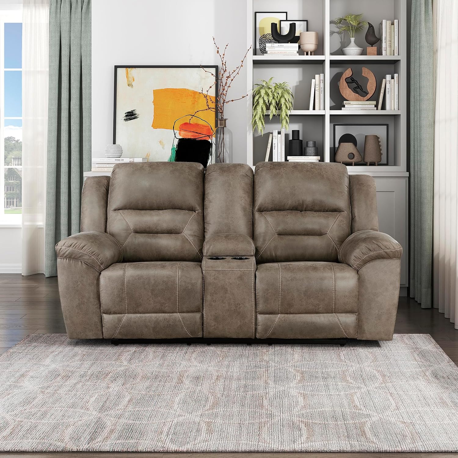 Lexicon Yorklyn WallHugger Double Reclining Loveseat