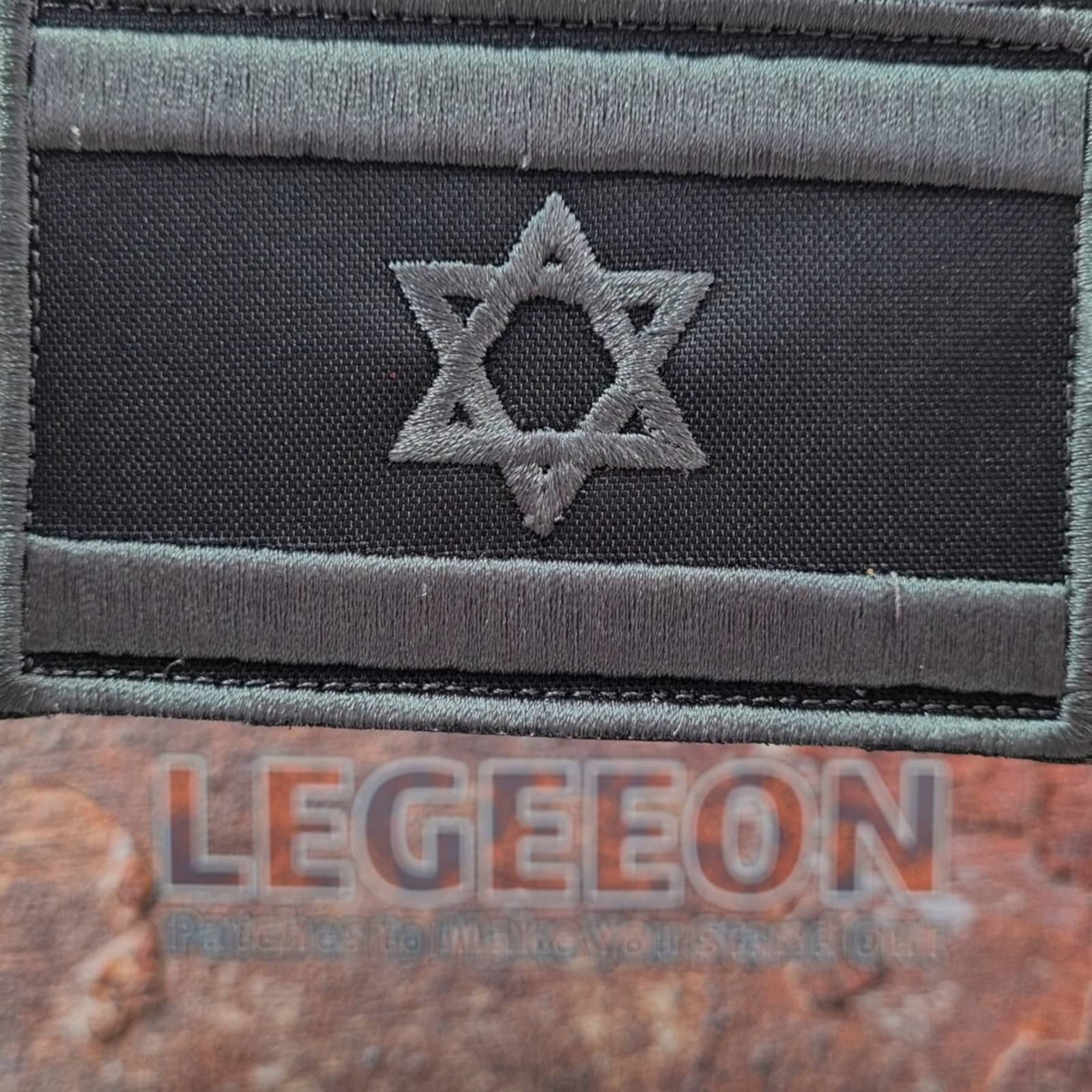 Patch Morale ACU Subdued Israel Flag IDF – Ricamato, Con Retro A Uncino, 9x6 Cm, Per Uniformi E Attrezzatura Tattica - 4