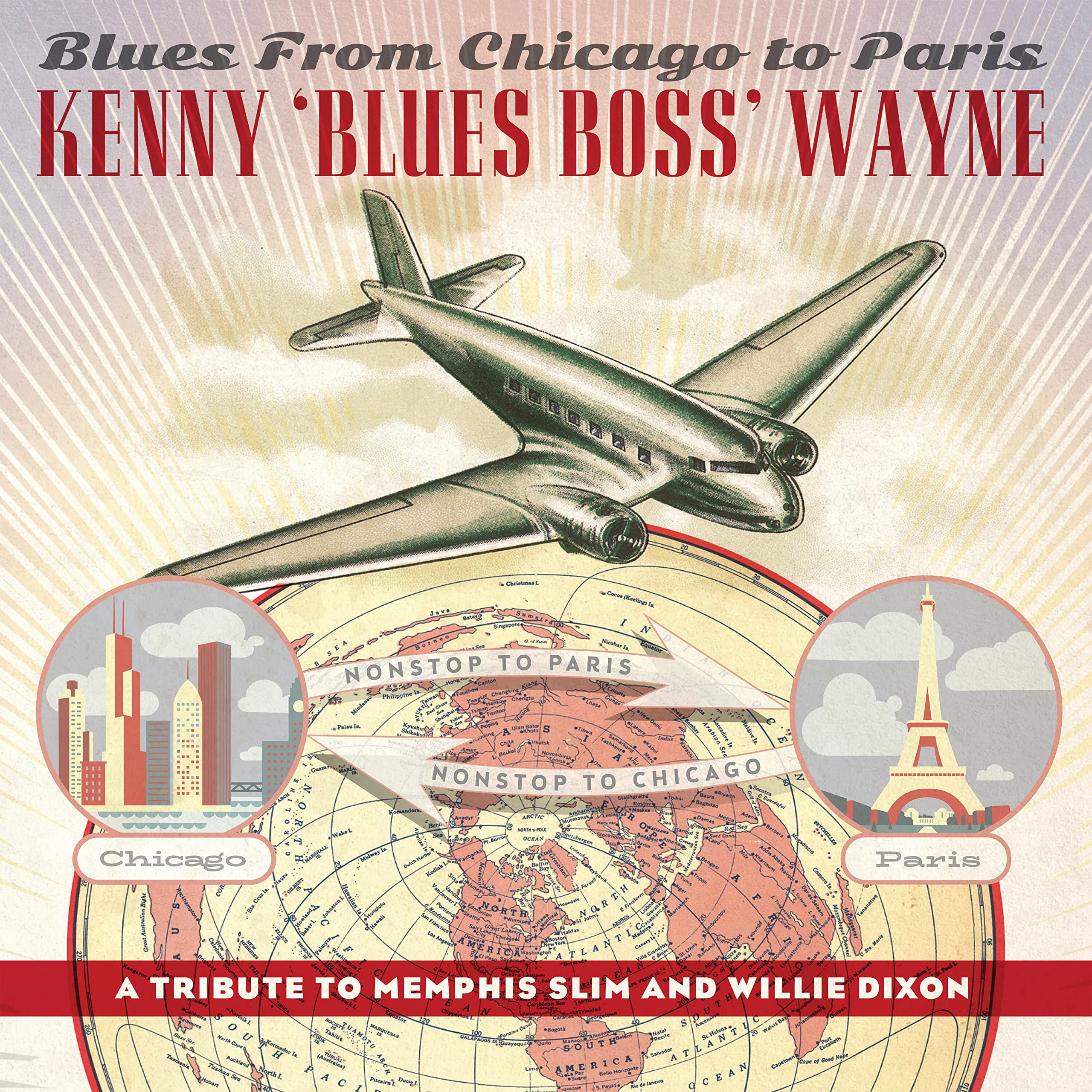 Blues From Chicago to Paris" - By Kenny 'Blues Boss' Wayne