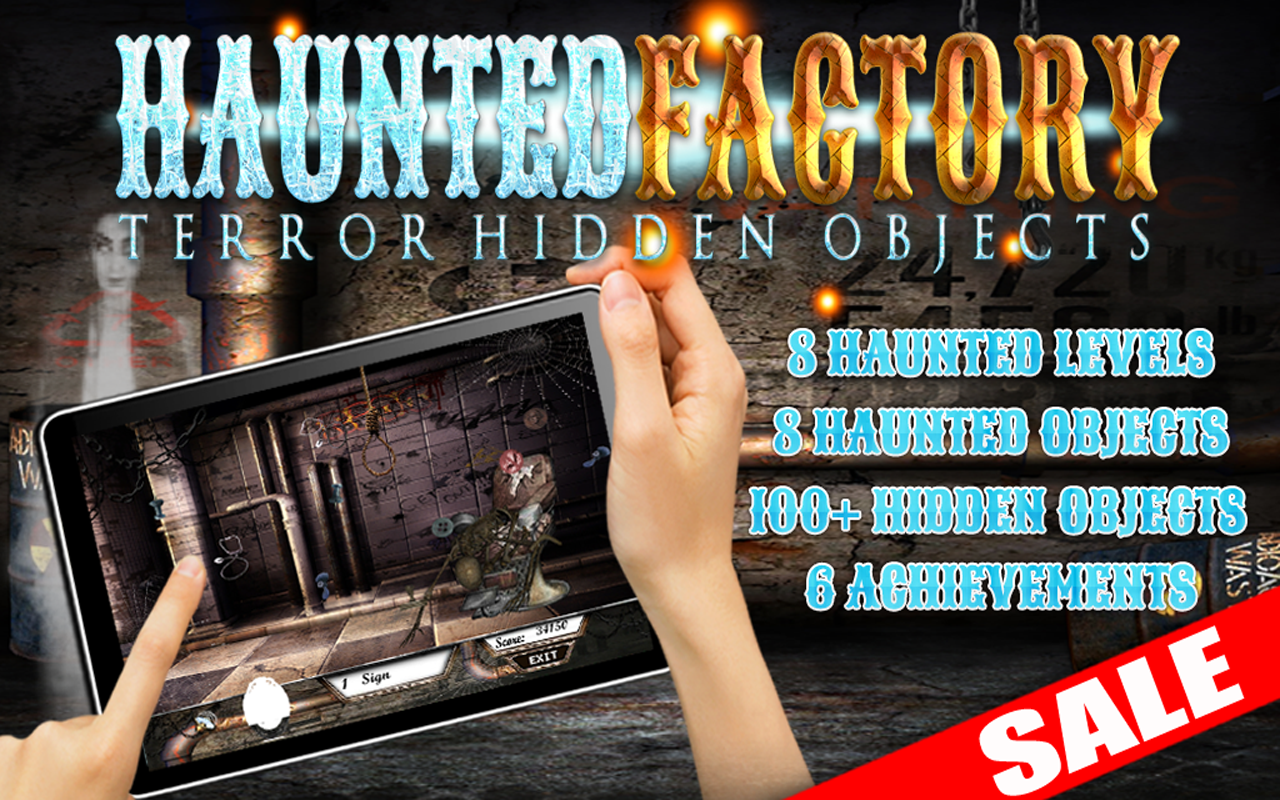Haunted House Hidden Objects Factory Terror Quest-Amazonアプリストアのアプリ