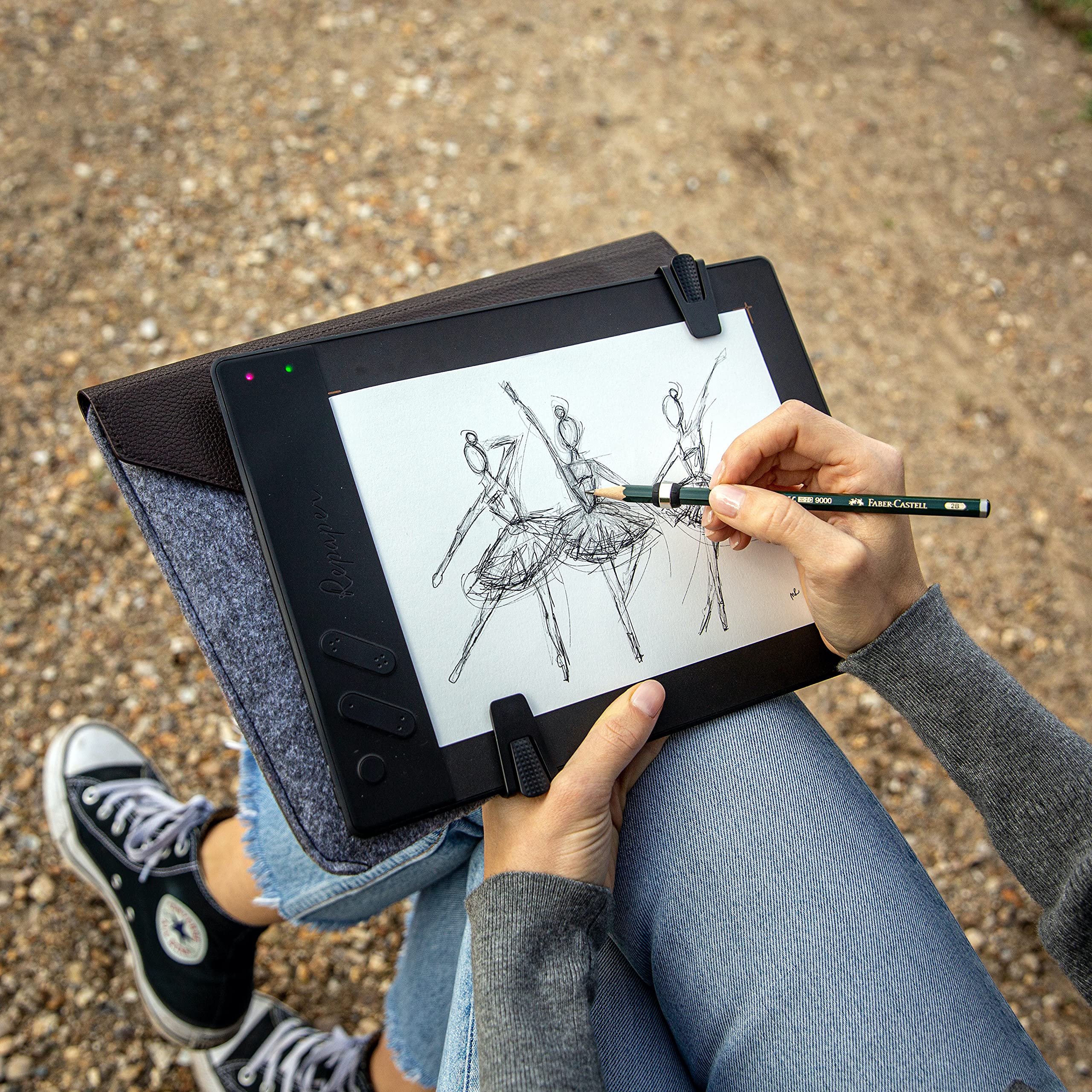 iskn Repaper Pencil & Paper Graphic Tablet with 8192 Pressure Levels