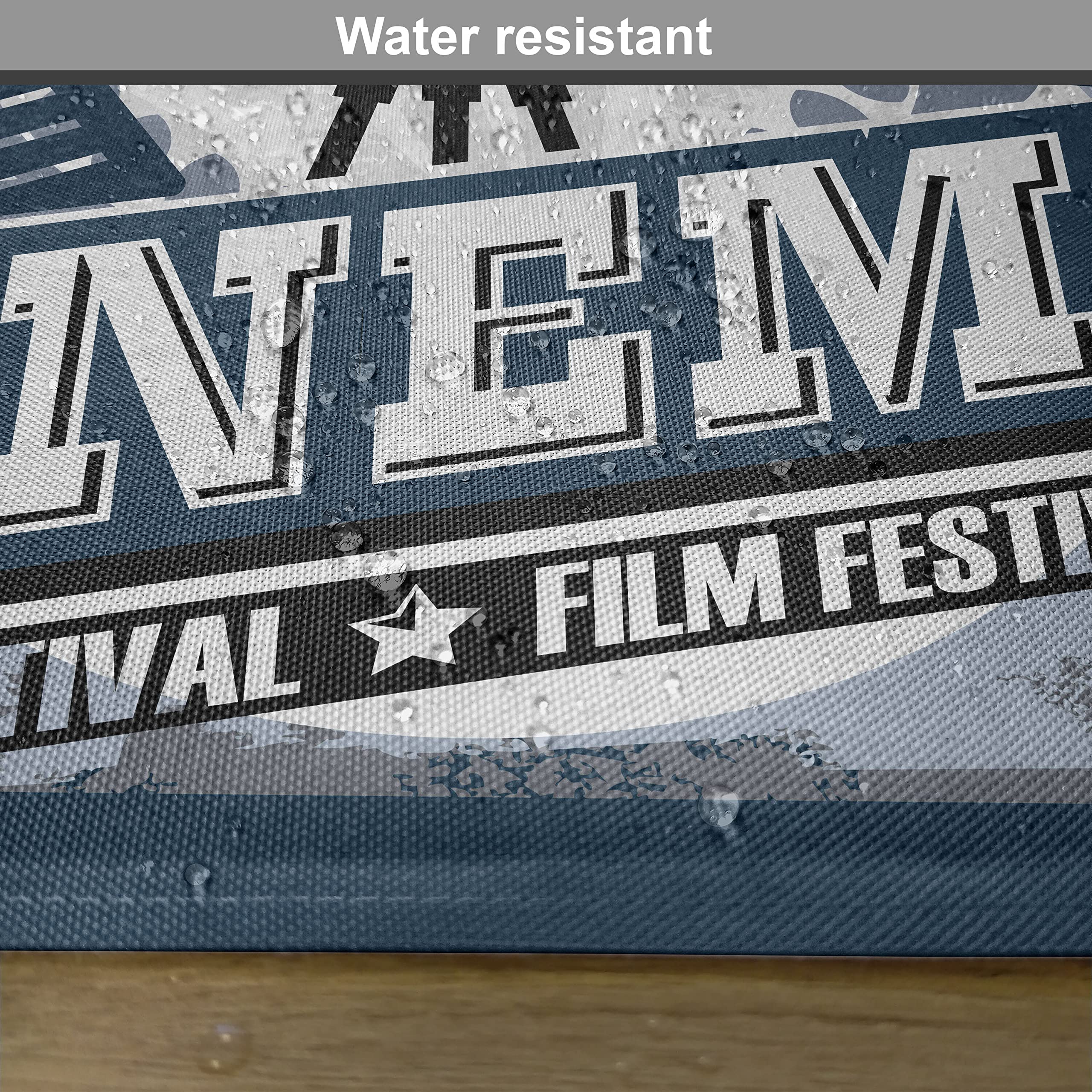 ABAKUHAUS Cinema Tovaglietta Americana Set di 4, Retro