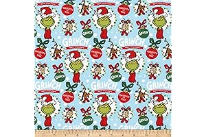 Robert Kaufman Grinch Fabric