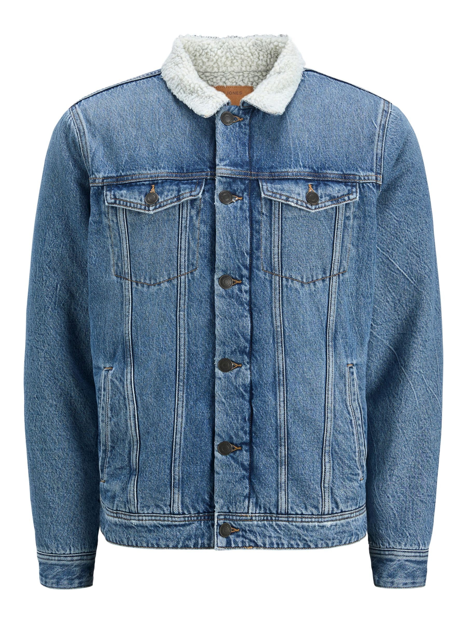 JACK & JONES Jjijean Jjjacket W. Sherpa Sq 024 Sn Jjijean Jjjacket W. Sherpa Sq 024 Sn Hombre (Pack de 1)