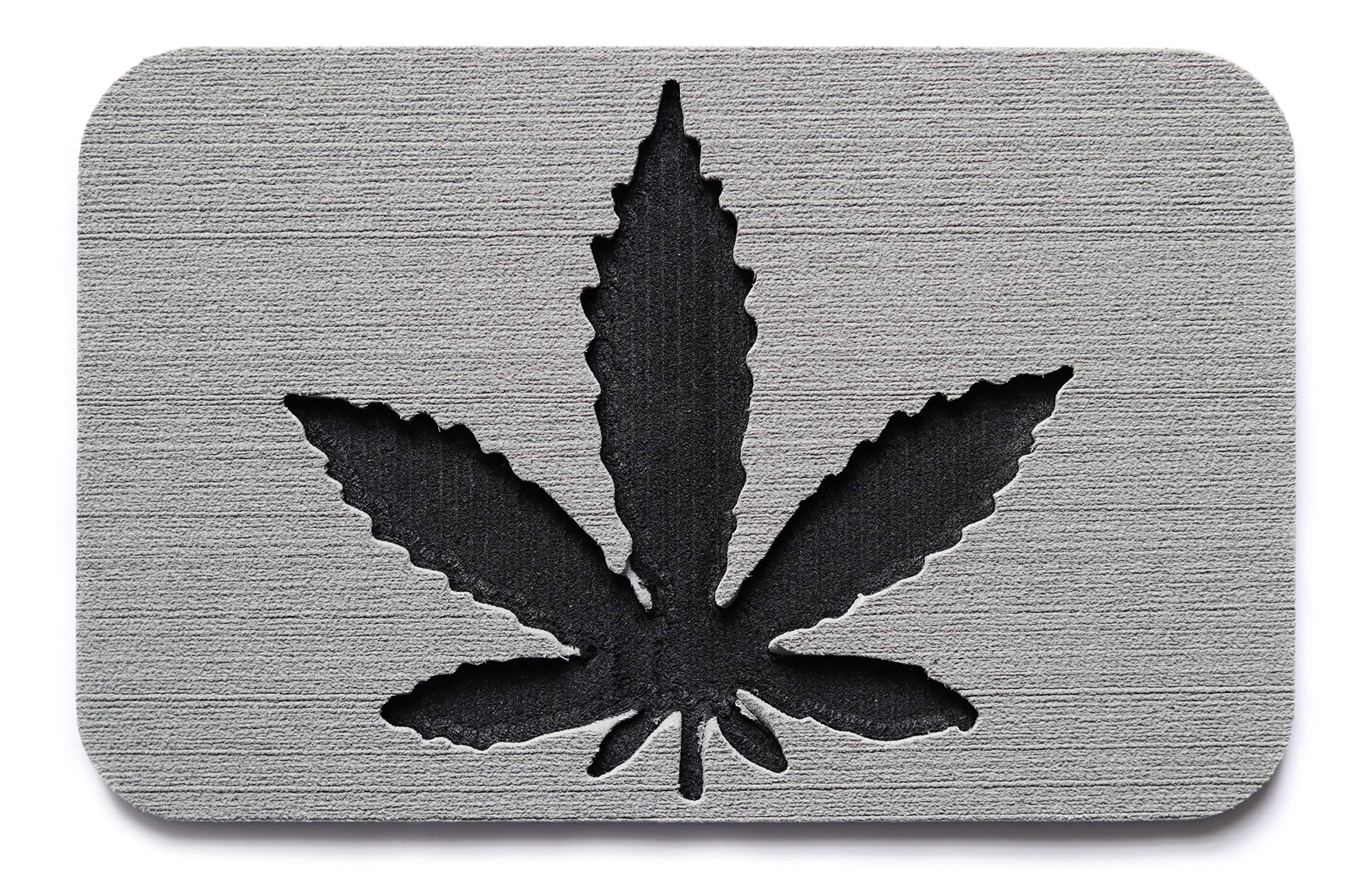 Toejamr Snowboard Stomp Pad - Pot Leaf PAD - Gray