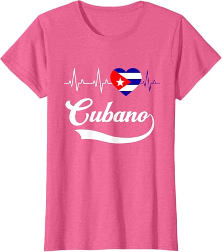 Miniatura 27 de Cubanito Baseball Flag Heart Souvenir Cubano Cuba Men Boy T-Shirt Black,Navy Blue,Dark Green,Dark Heather Grey,Heather Blue,Sapphire Blue,Royal