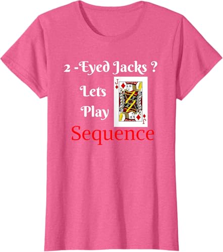 Miniatura 60 de I Have 2-eyed Jacks Lets Play una tarjeta Junta Game playera Fun, hombre 3XL, Azul (Heather blue) Negro,Azul Marino,Asfalto,Azul