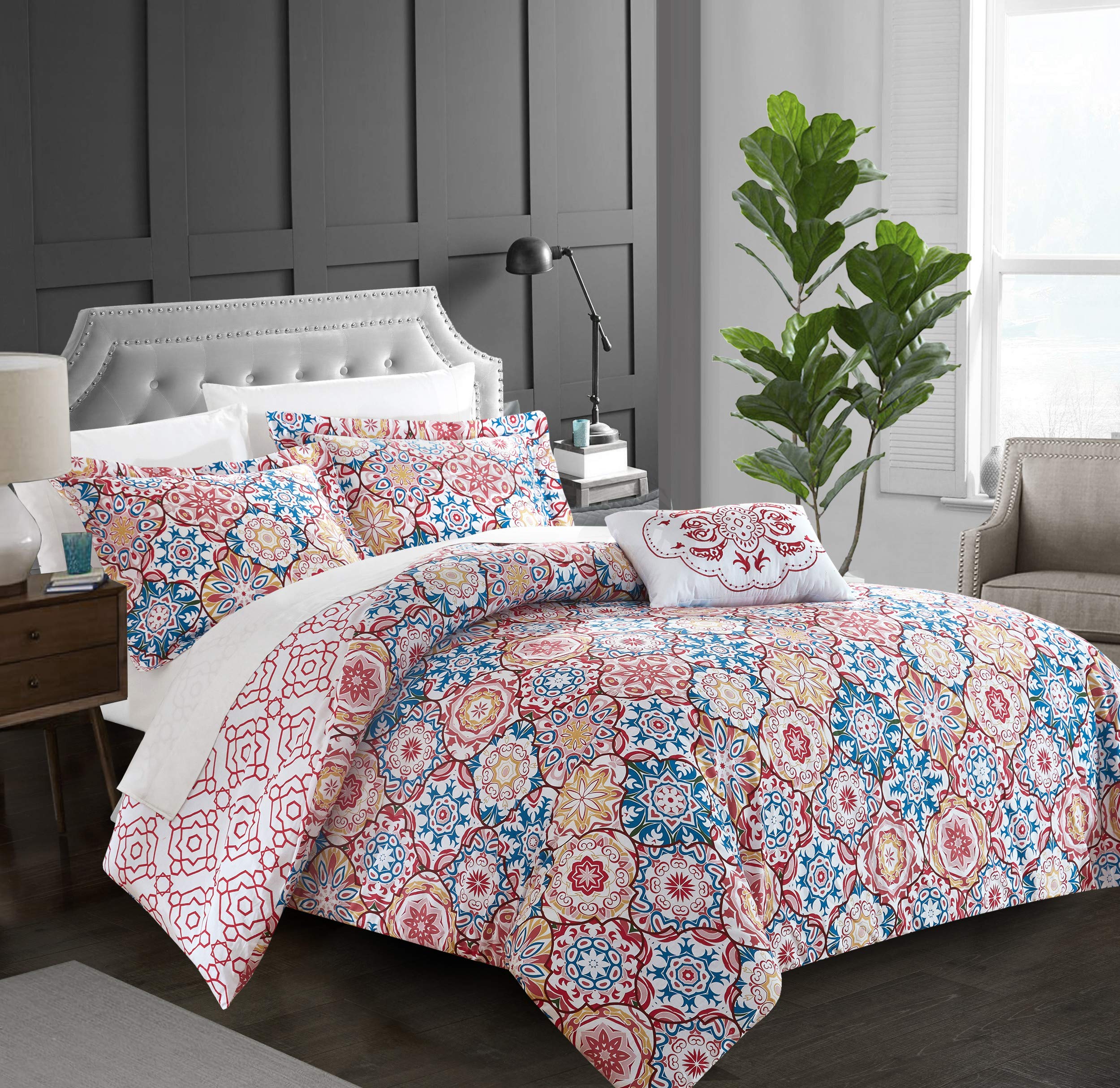 Amazon｜シックホーム4 Pieceブリストル100 %コットン200