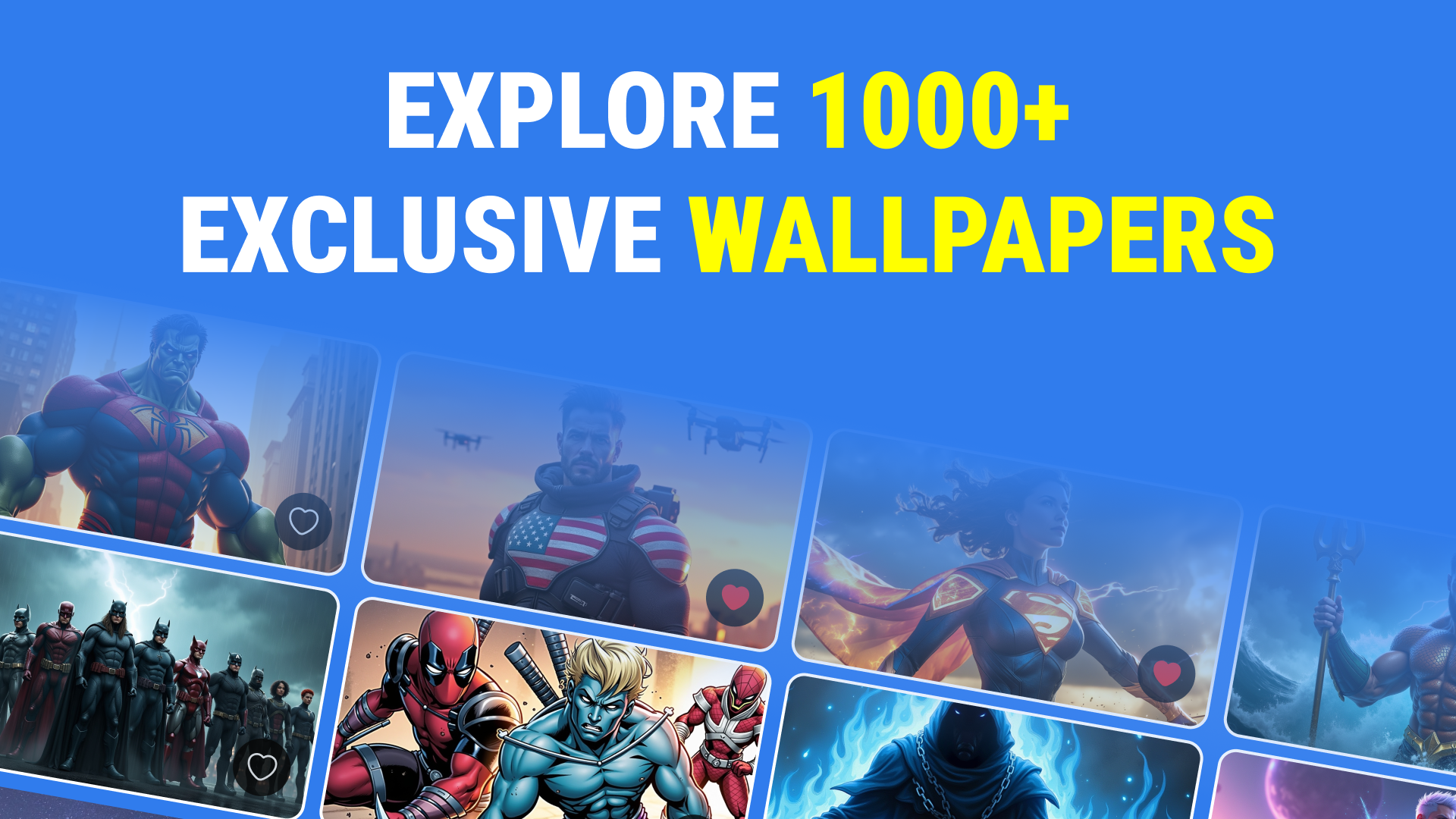 🦸 Epic Hero Wallpapers 4K – Multiverse Legends & Live Backgrounds:www ...